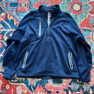 Navy blue quarter zip